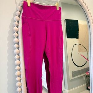 lululemon athletica Bright Fuchsia High-Rise Leggings